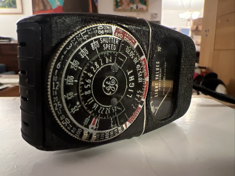 General Electric Selenium Light Meter