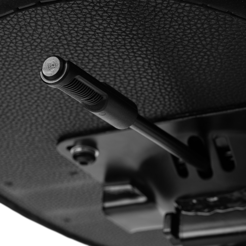 Gator GP-DTH-ASD Percussion Saddle Drum Throne, Black