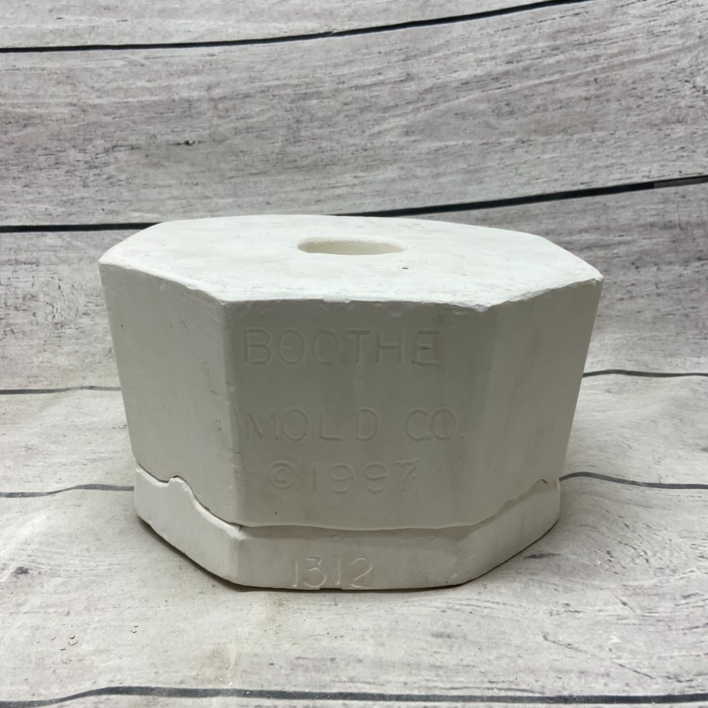 Boothe Mold Ceramic Casting Mold LG Scallop Dip Insert Pour Solid #1312