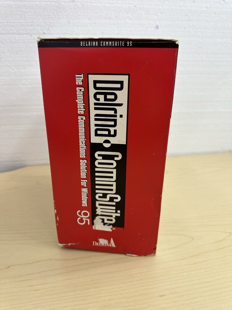 Delrina Commsuite The Complete Communications Solution For Windows 95 Used