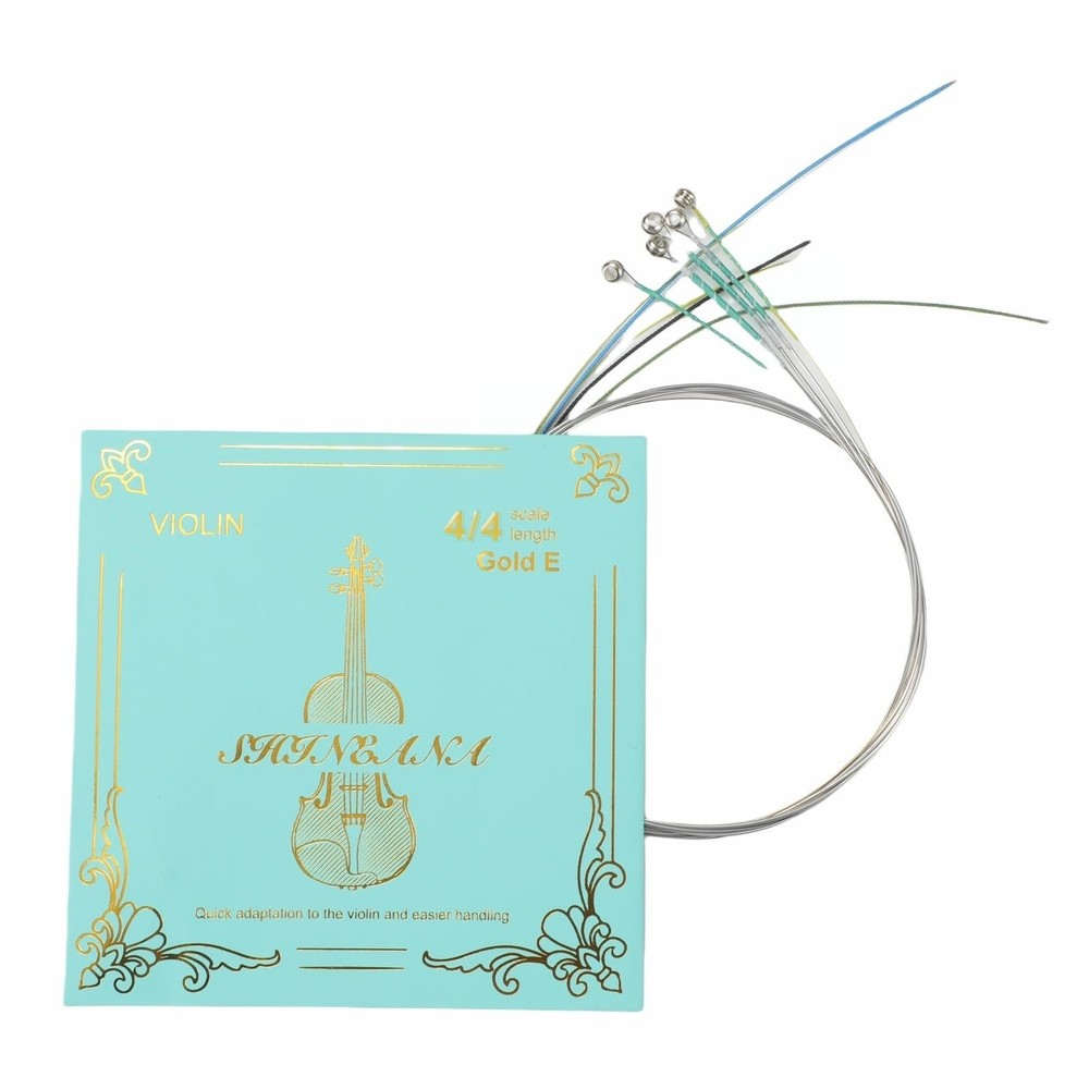 Violin Strings Full Set, Violin Strings , Carbon Steel Core, Medium Tension,L...