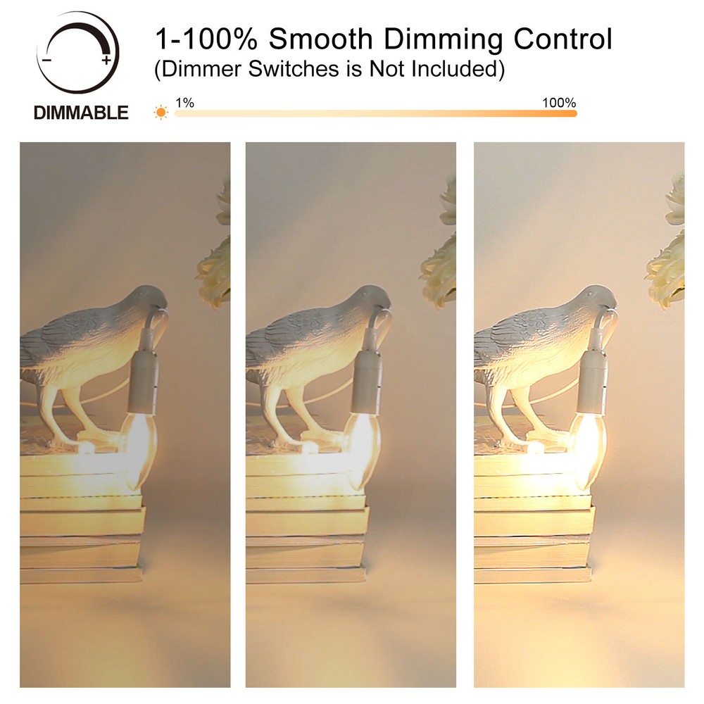 BRIMAX E12 LED Candle Light Bulbs Candelabra Chandelier Bulb Replacement 40W 60W