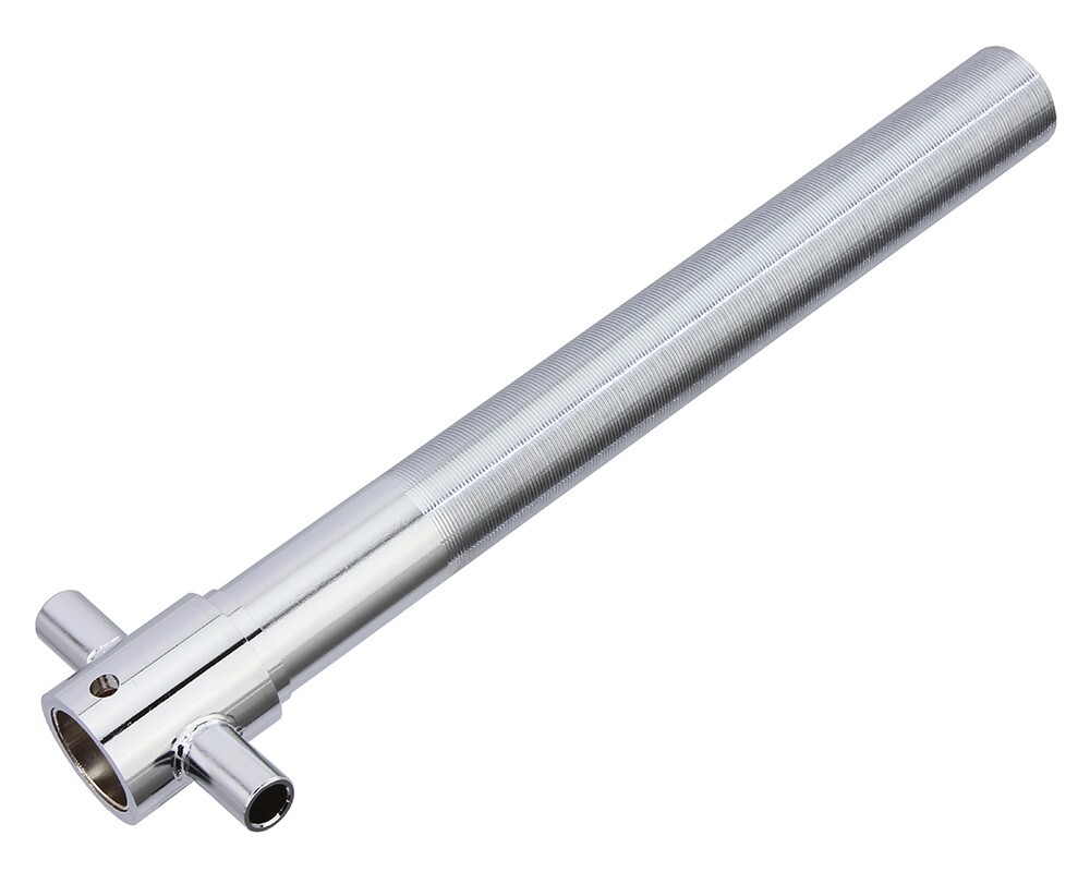 SPRING FORK STEERING TUBE 1-1/8 9 1/2 THREADED CHROME