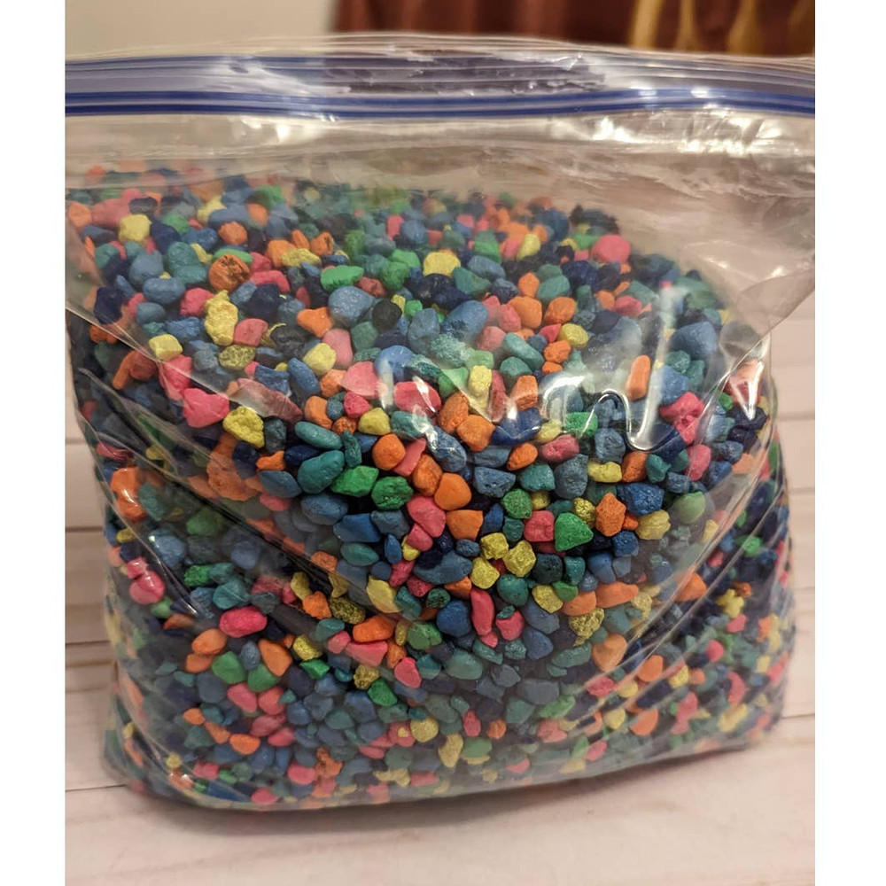 Aquarium Colorful Pet Stones (Fish)