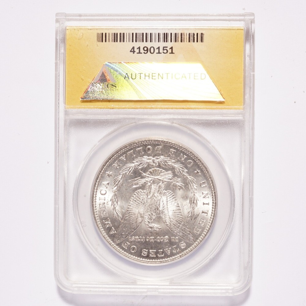 1884 Morgan Silver Dollar ANACS MS63 VAM-8B