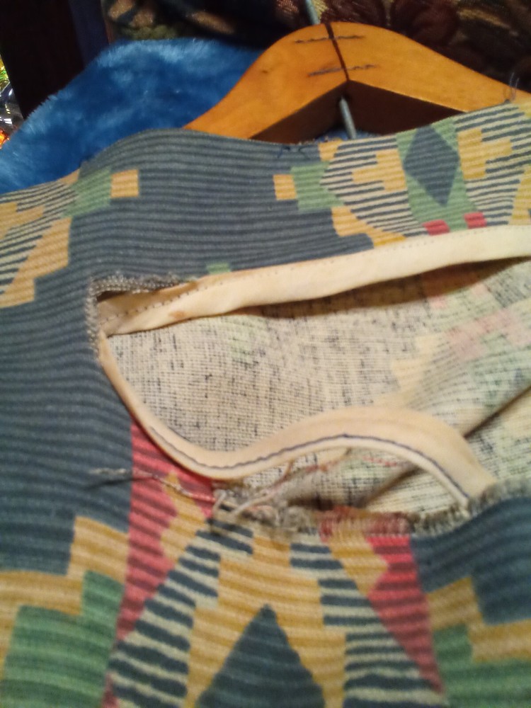 Vintage cloths pins bag