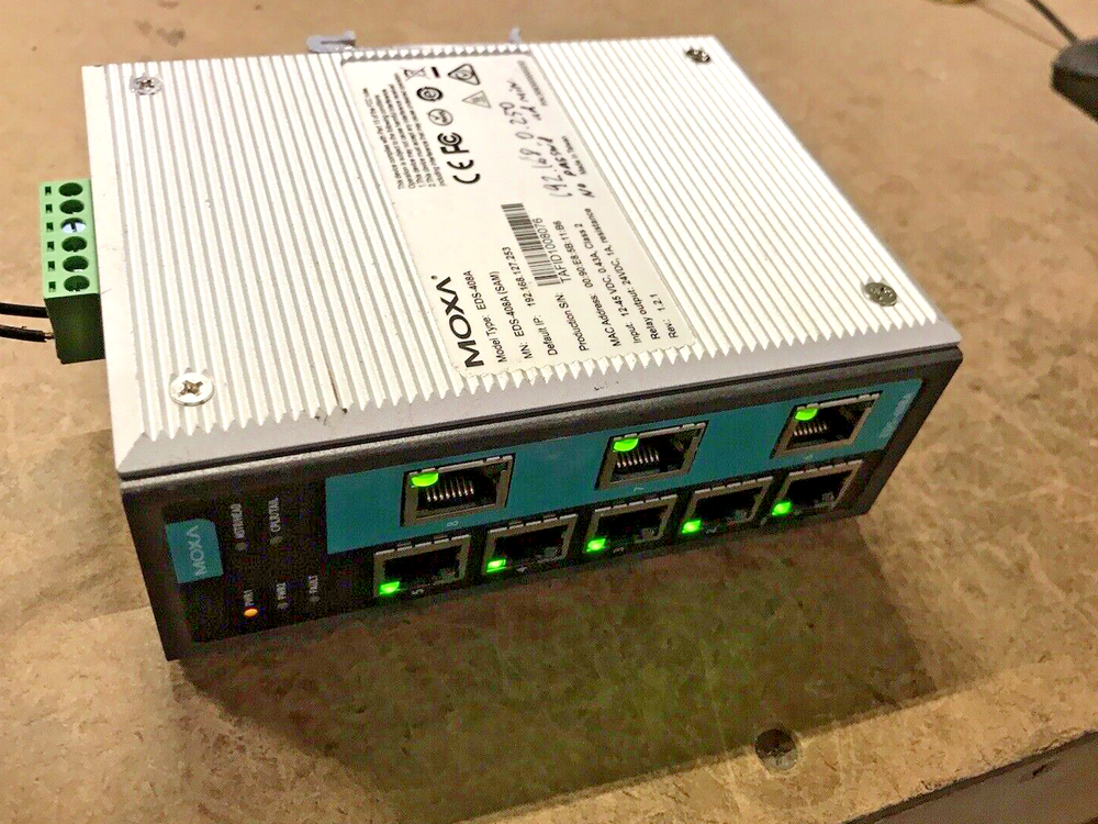 MOXA model EDS-408A Managed Ethernet Switch