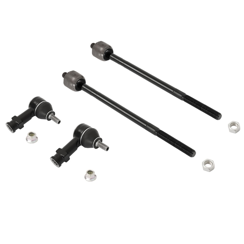 Front Left & Right Inner & Outer Tie Rod Ends for Ford Focus 2006-2011 4Pcs