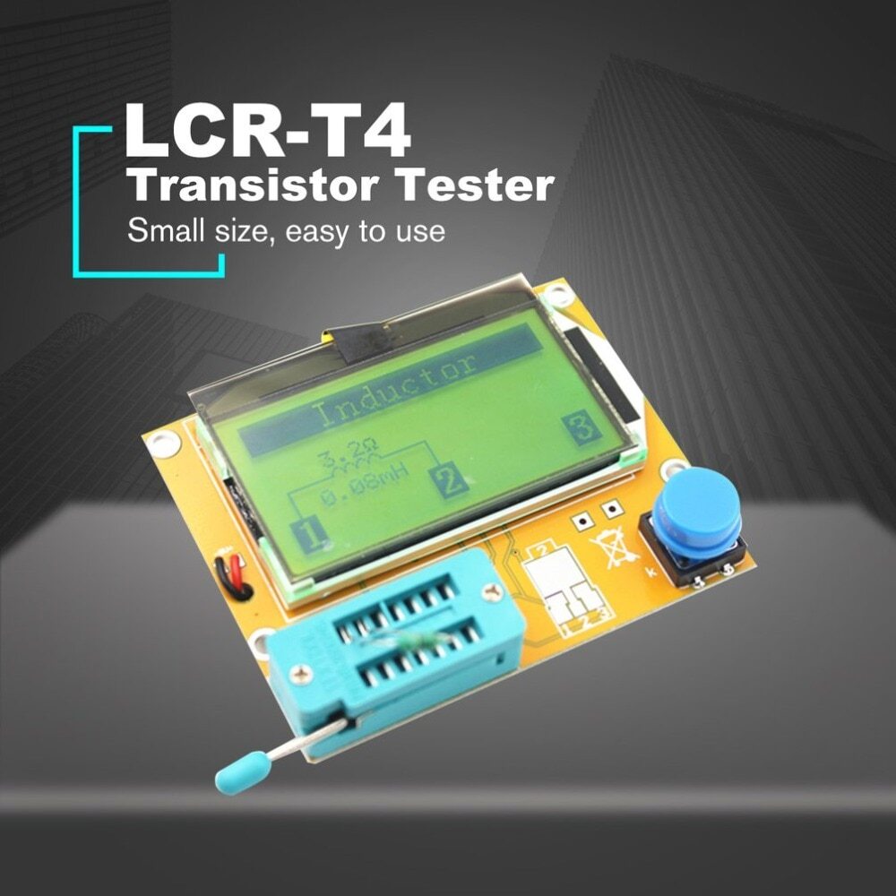 LCR-T4 ESR Meter Transistor Tester Diode Triode Capacitance SCR Inductance M328
