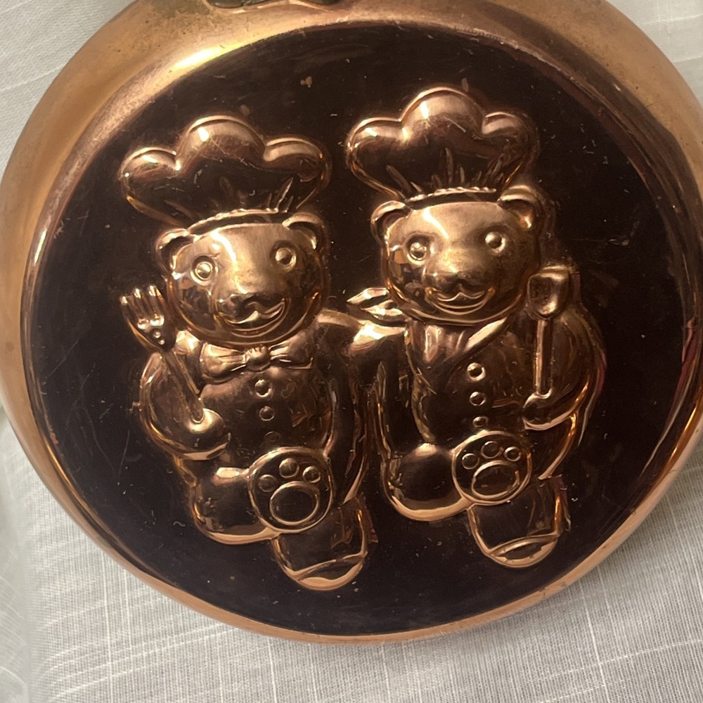 Vintage Copper & Brass Wall Pan