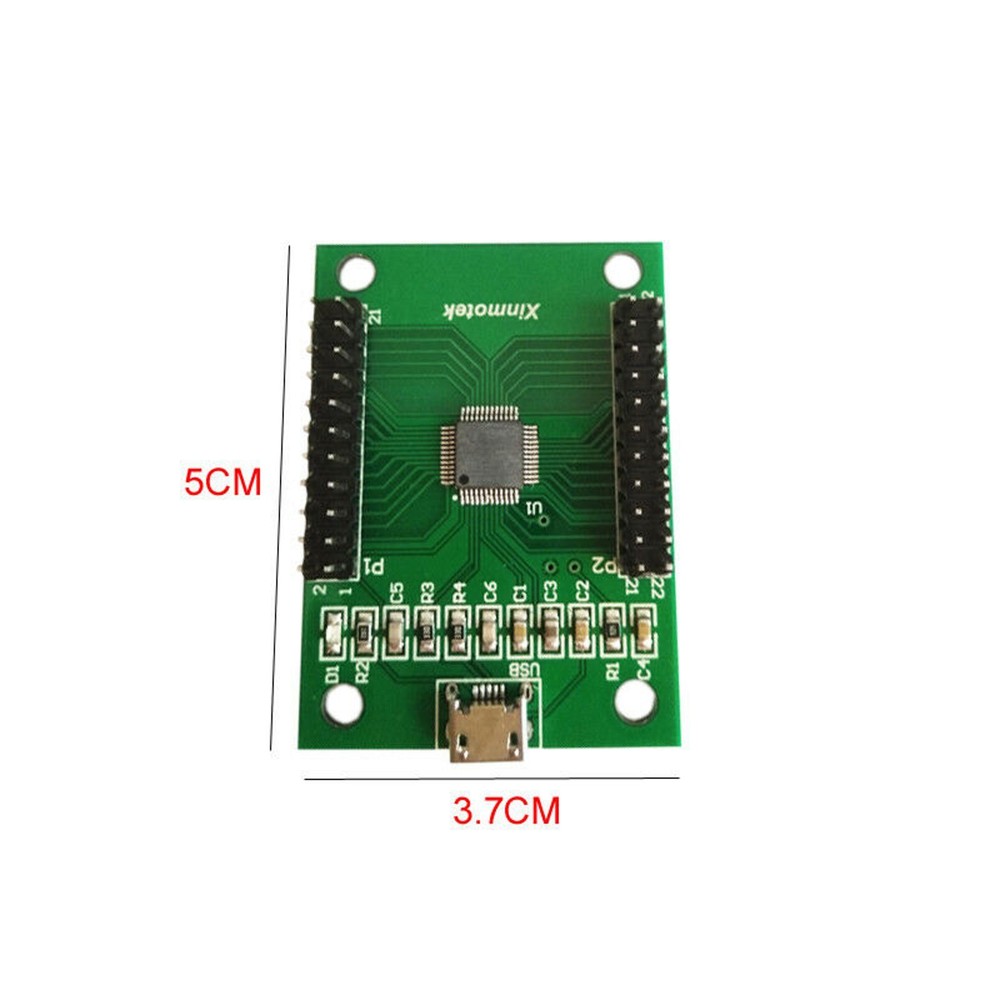 Arcade USB Encoder Controller 187 Wiring 2 Players DIY Kit For PI Mame PC PS3