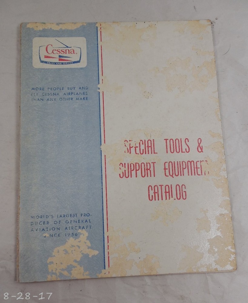 1969 Cessna Special Tools & Support Equipment Catalog