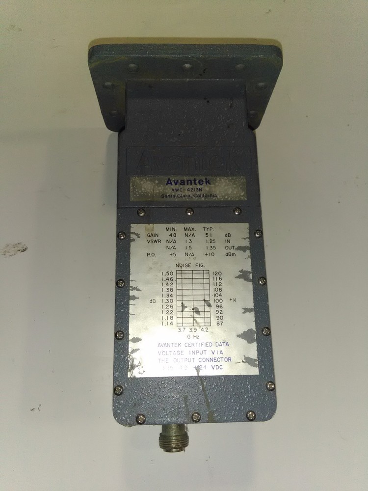 Avantek amplifier AWC-4213N