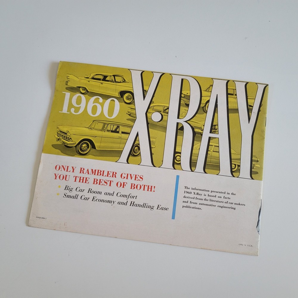 2x 1960 Ford Rambler Brochure, X-Ray