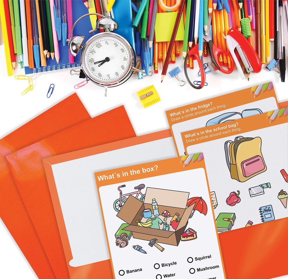 2 Pocket Laminated Orange Paper Folders Letter Size 25 Pack for Documents