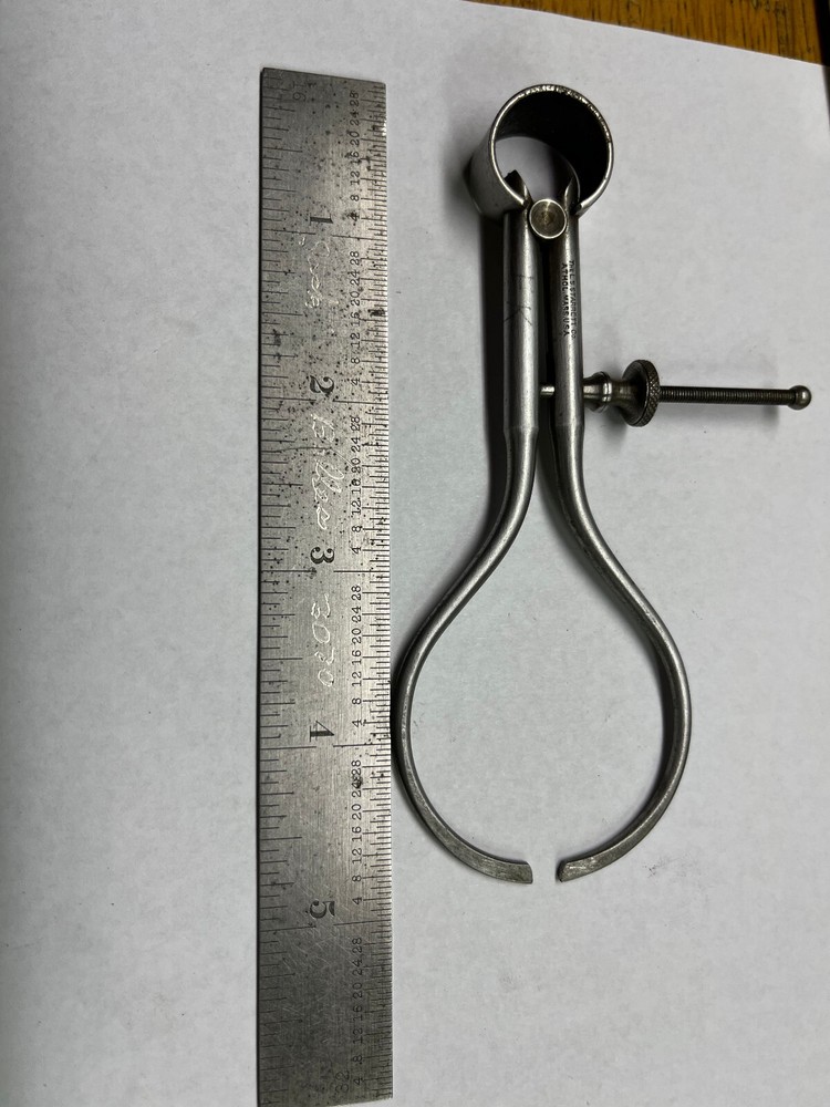 L.S. Starrett Four Inch Outside Spring Caliper
