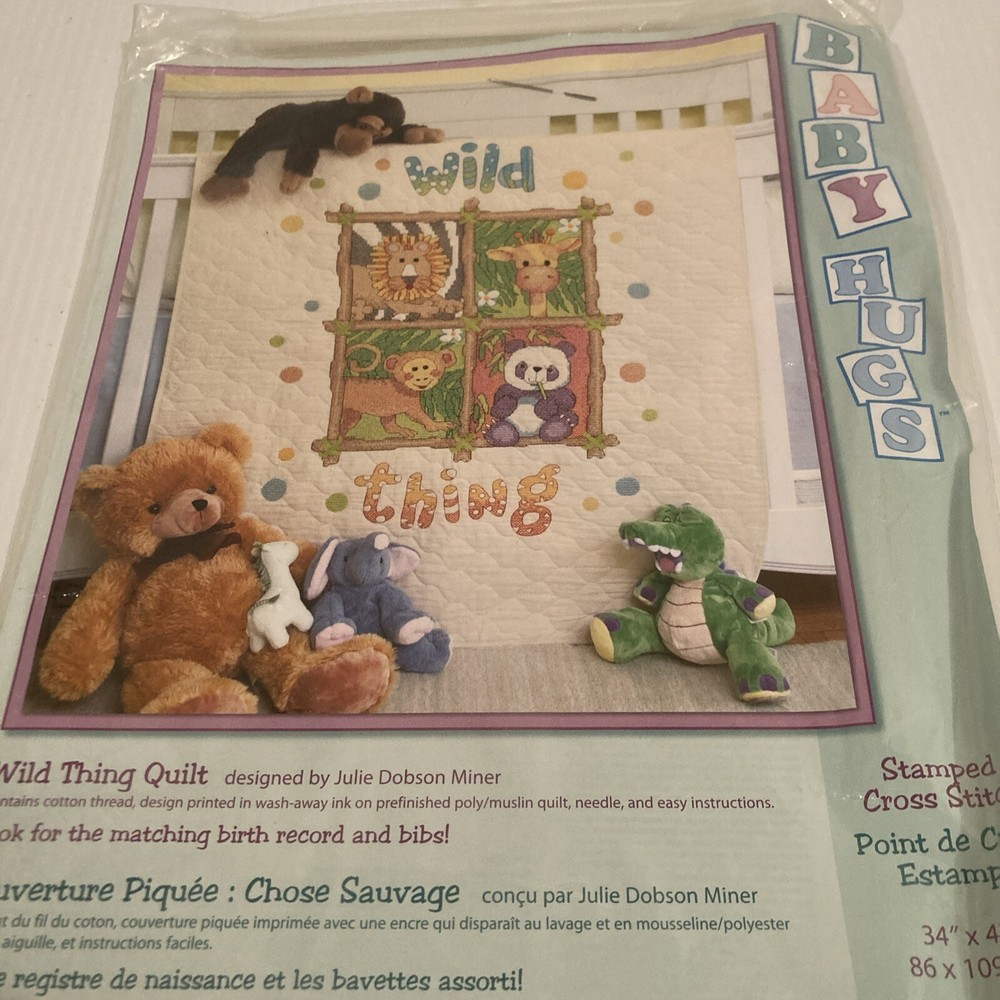 Dimensions Wild Thing Quilt Pattern **Pattern Only** No Quilt Included
