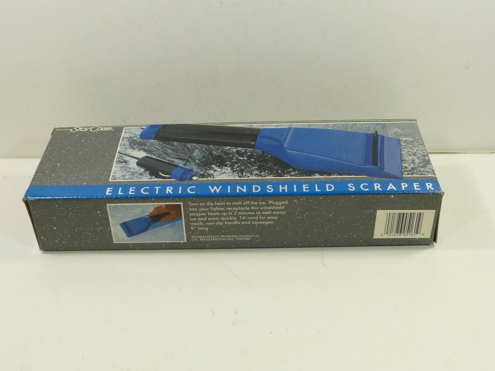 STAR CASE ELECTRIC WINDSHIELD SCRAPER