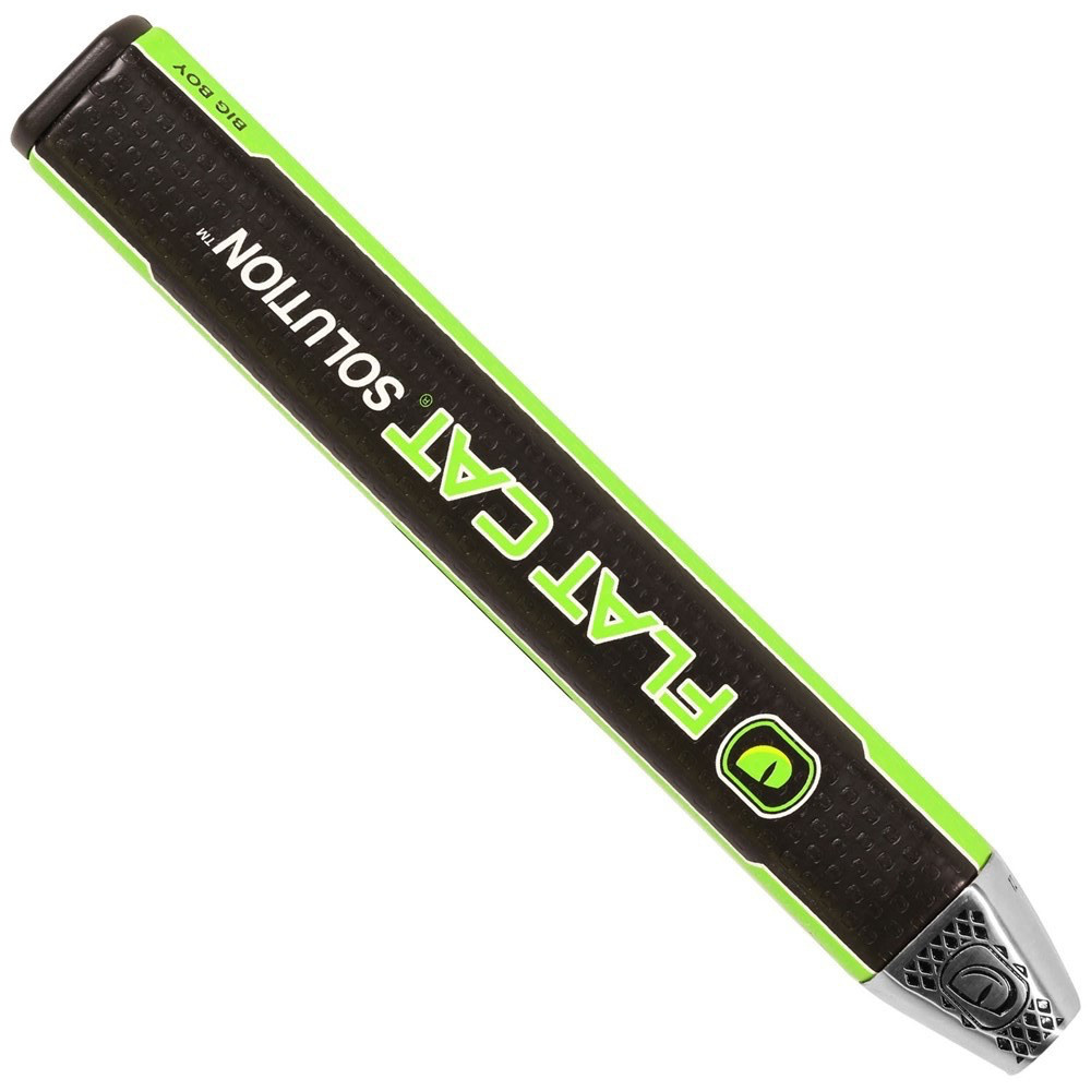 Flat Cat Solution Putter Grip Black Green Big Boy Brand New