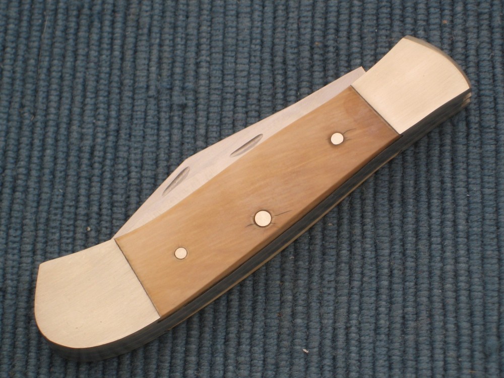 Rick Nowland Handmade 2-Blade Small Trapper
