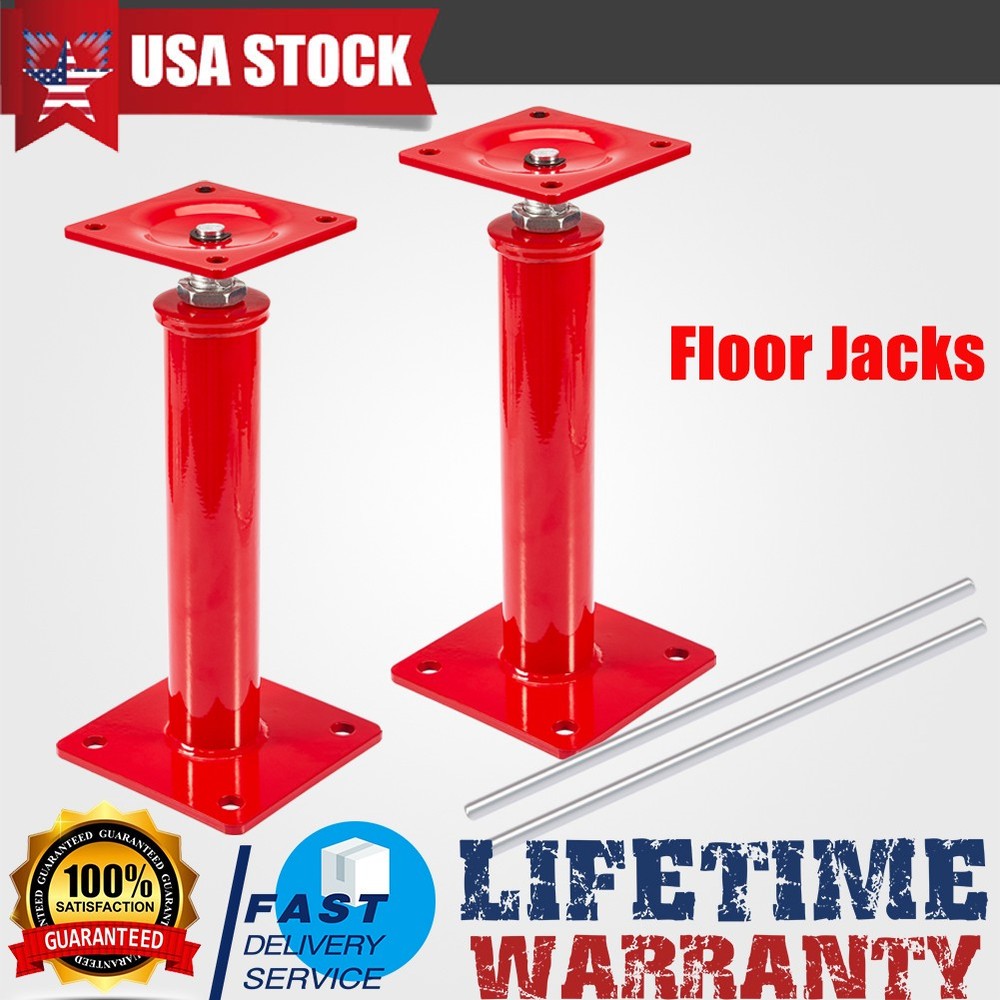 11"-16"Height Floor House Jacks Universal for Leveling Crawlspace Screw PoleJack