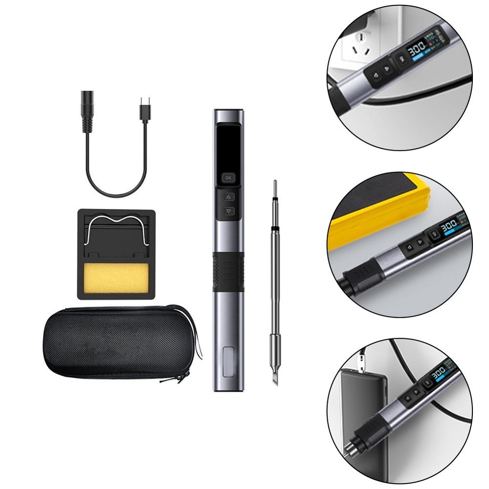 Efficient Welding Solution HS02A Smart Soldering Iron with PID Control