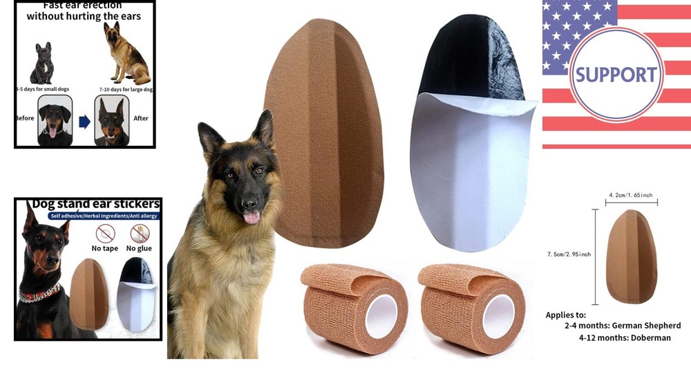 Adjustable Dog Ear Correction Tool - Essential Support for All Dog Breeds