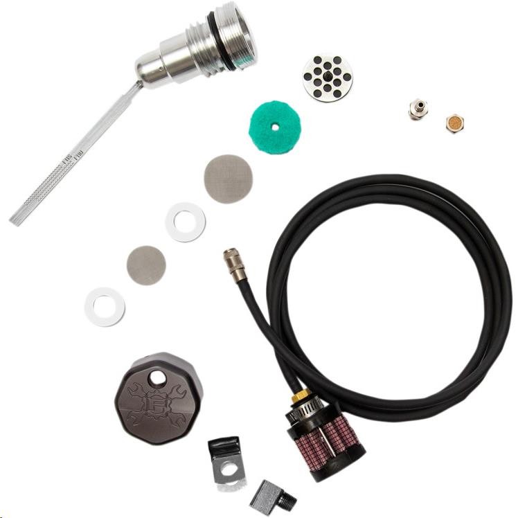 Feuling 3090 Vented Dipsticks - Black
