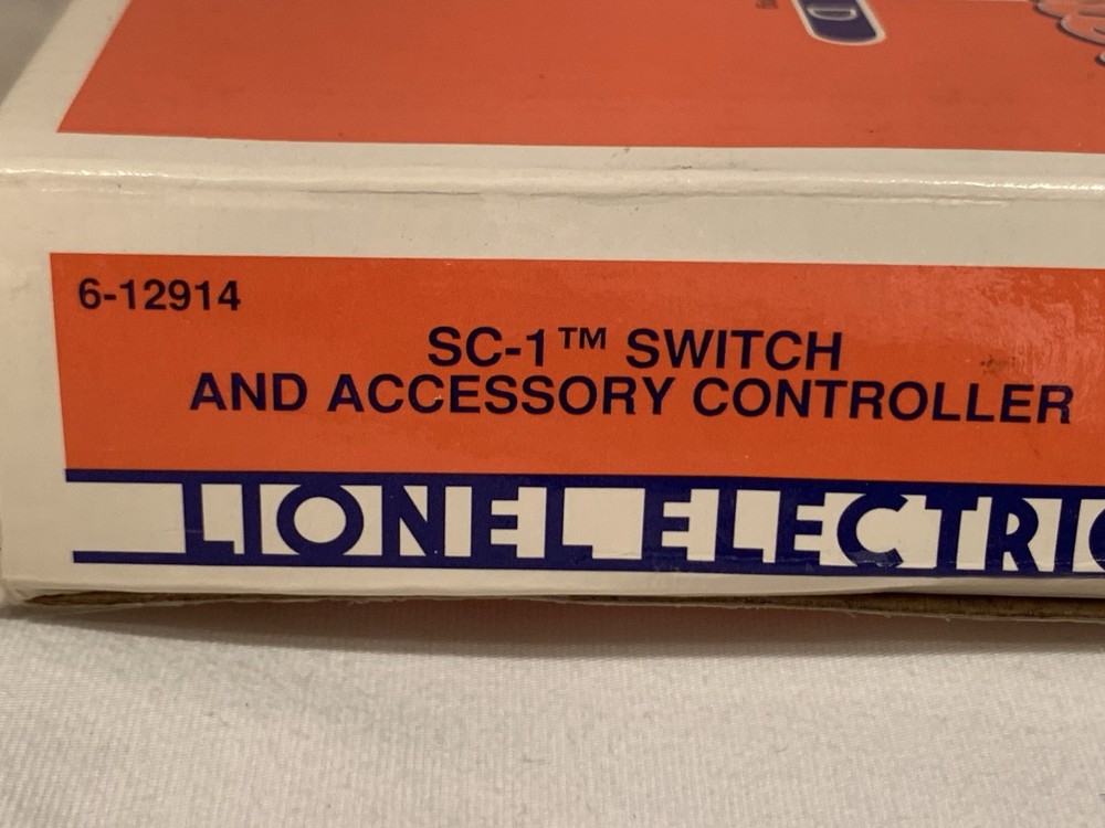 LIONEL TRAINMASTER COMMAND SC-1 SWITCH & ACCESSORY CONTROLLER TMCC 6-12914