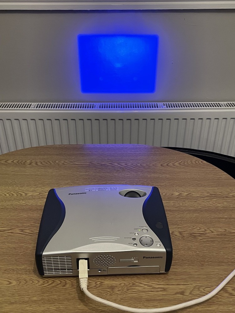 Panasonic LCD Projector Model PT-LC50E - with Power Cable & Remote - PAT Tested