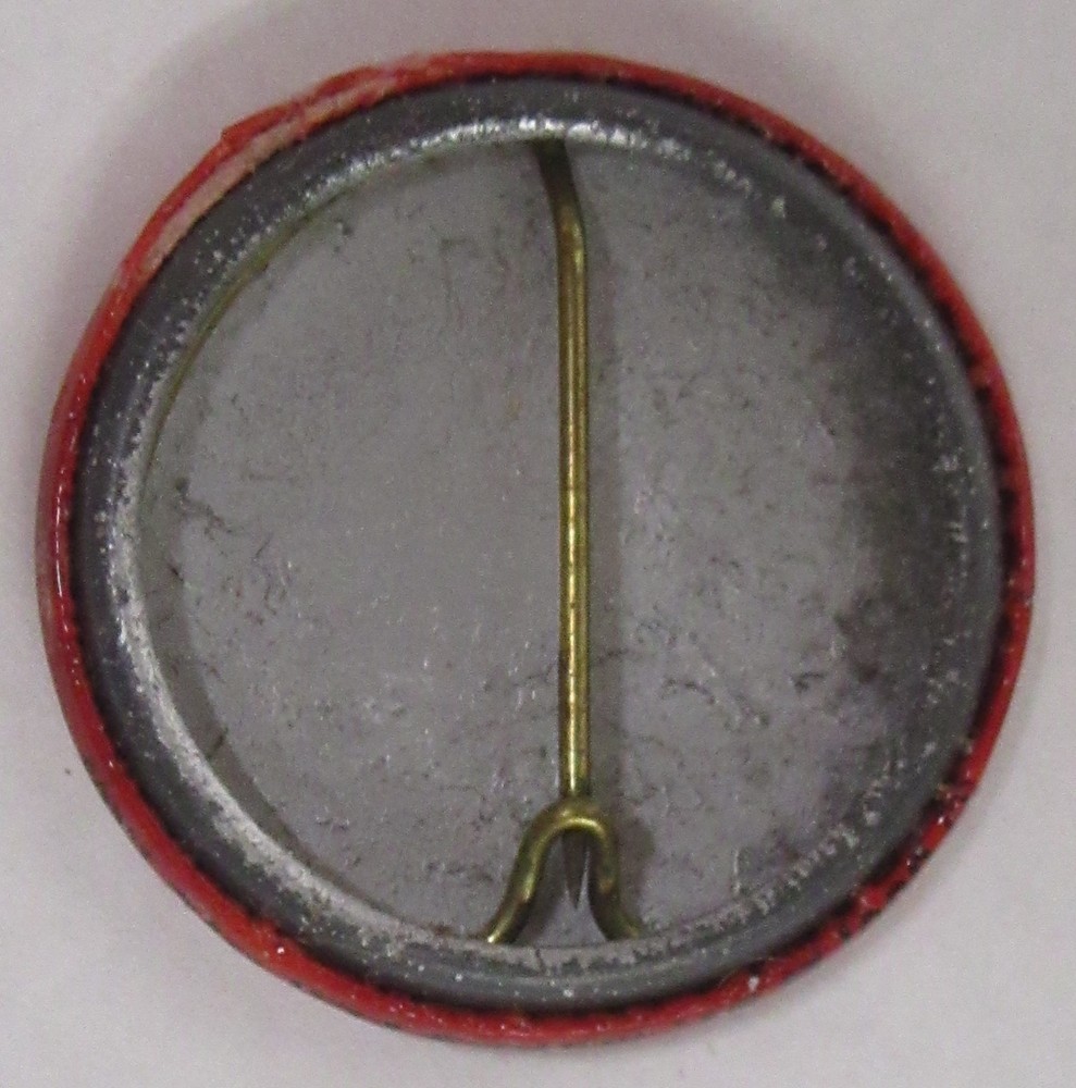 1960's USE EROGENOUS ZONE NUMBERS 1.25" hippie pinback button fb
