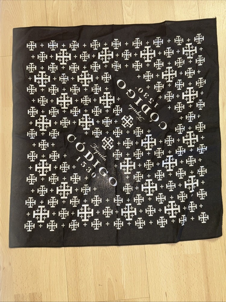 Codigo 1530 Tequila Bandana, Black