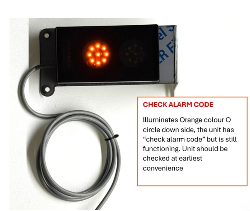 THERMO KING LED LIGHT STATUS LIGHT DISPLAY STATUS SLX - SLXi - PRECEDENT UNIT
