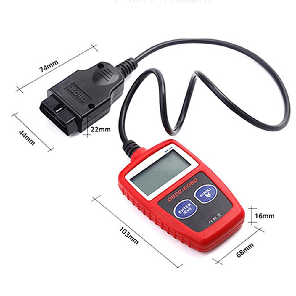 OBD2 Scanner Car Code Reader Check Engine ABS SRS Diagnostic Tool