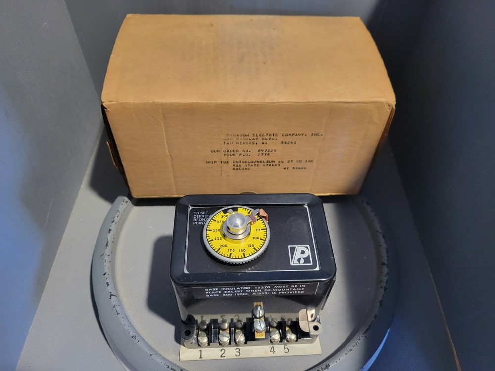 Paragon Automatic Reset Control, 120V, 60Hz, 500-142-00