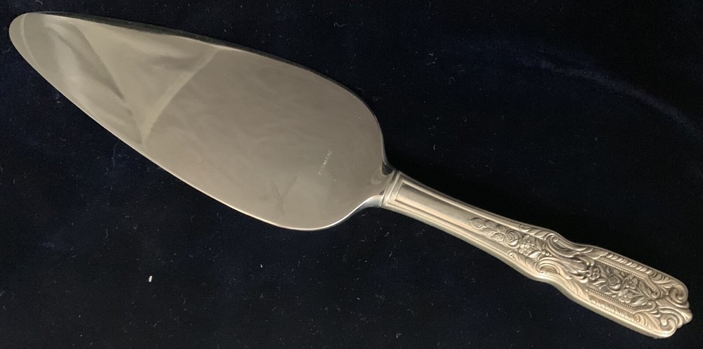 Westmorland Sterling Flatware, Milburn Rose, Cake Pie Server, 9 3/4 inches