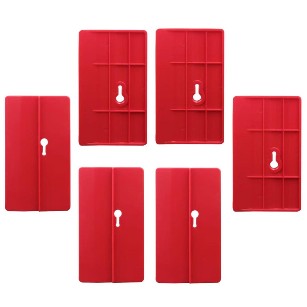 6Pcs Plasterboard Fixing Tool Carpenter Tool in Place Drywall Fitting Tool