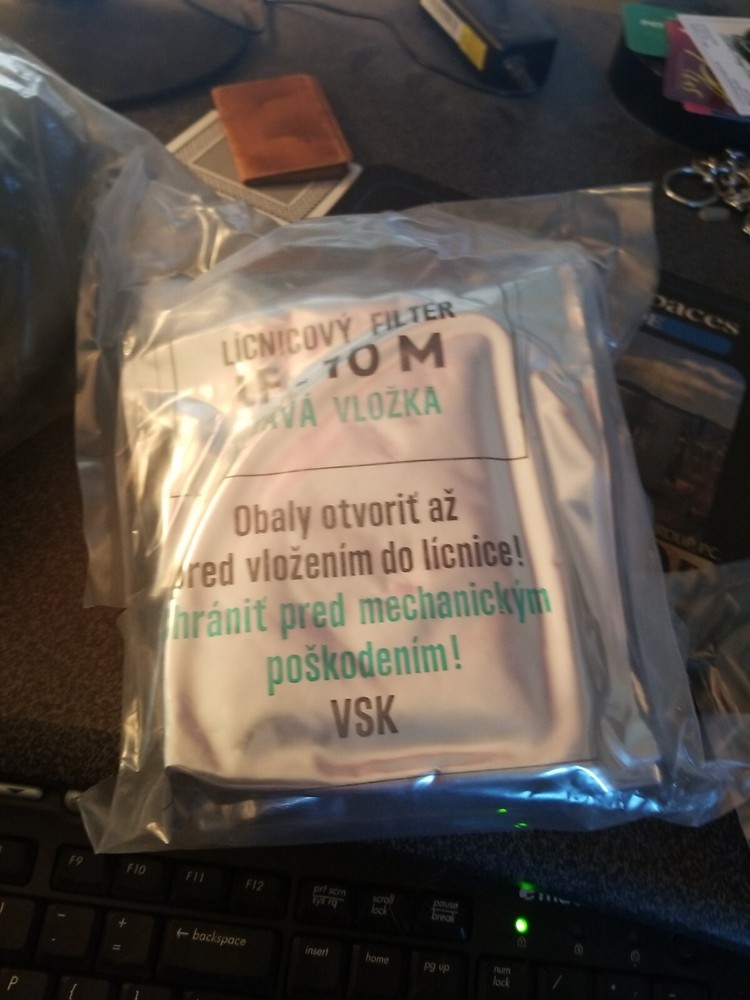 Brand new gas mask