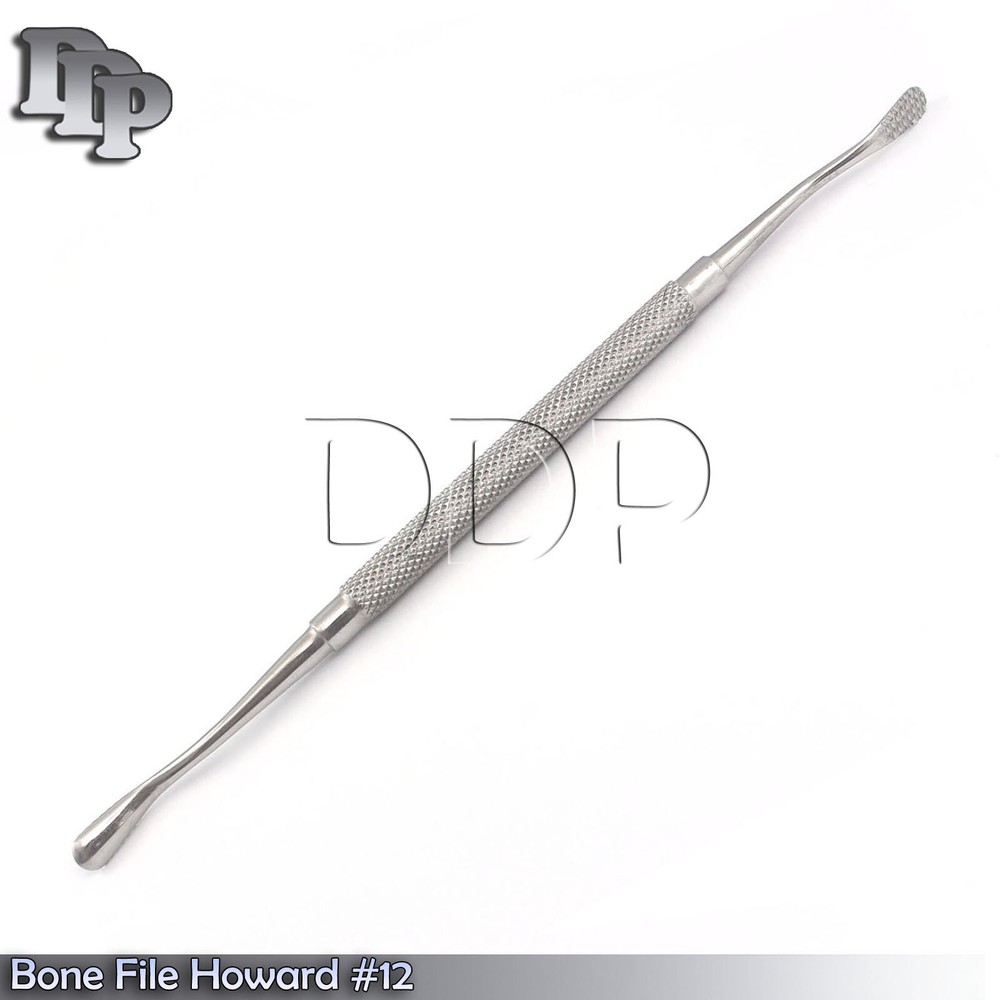 Bone File Howard #12 Medical Surgical Dental Instruments