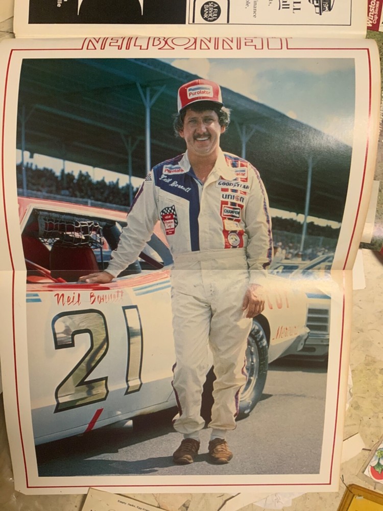 1979 Dixie 500 Atlanta Raceway Program, W/Allison & Bonnett Posters