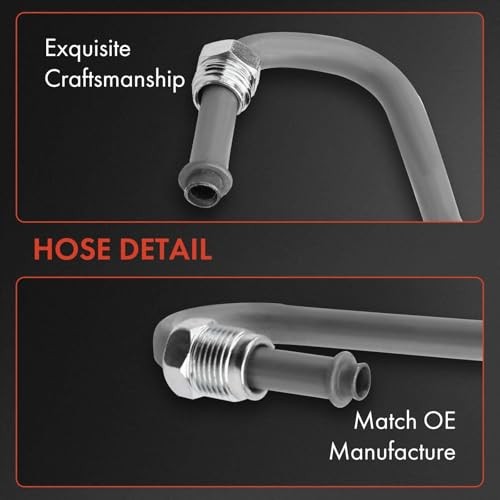 Power Steering Hose Pressure Line Hose Assembly Compatible with Dodge Ram