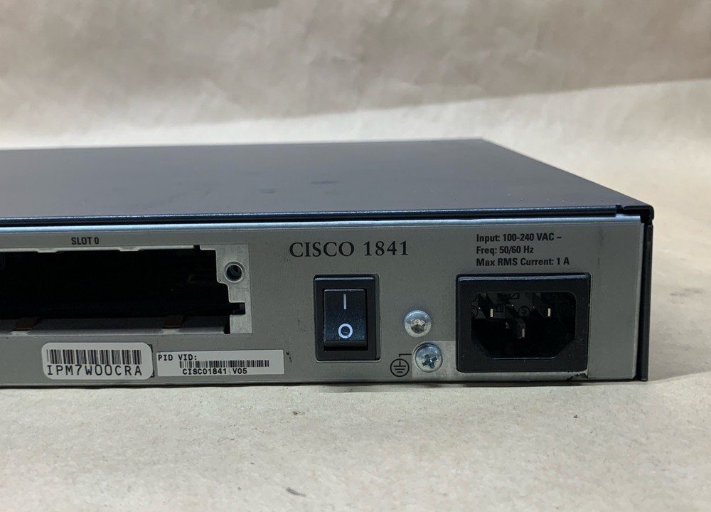 CISCO1841 Cisco 1841 Router (Modular) - TESTED WORKING