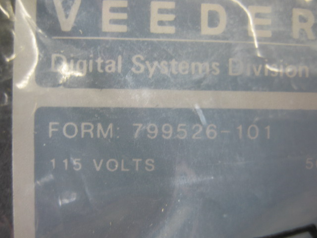 VEEDER-ROOT TOTALIZER FORM: 799526-101