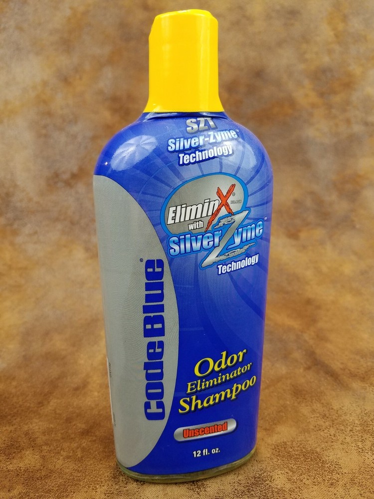 Code Blue Eliminx With Silver Zyme Odor Eliminator Shampoo 12oz Hunting Gear