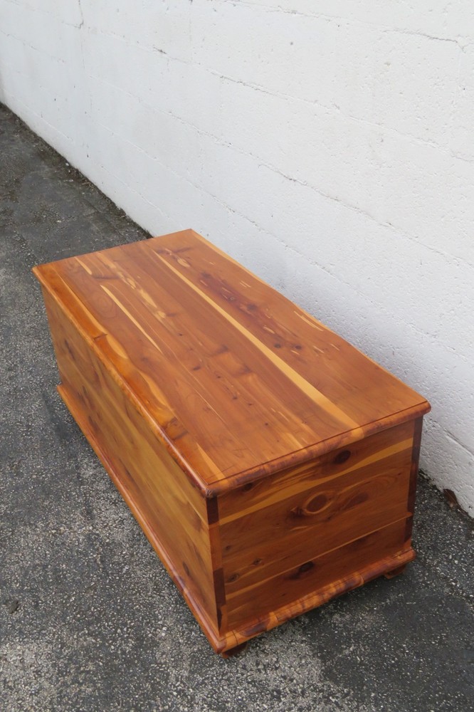 Solid Cedar Hope Chest Blanket Trunk Bench 6175