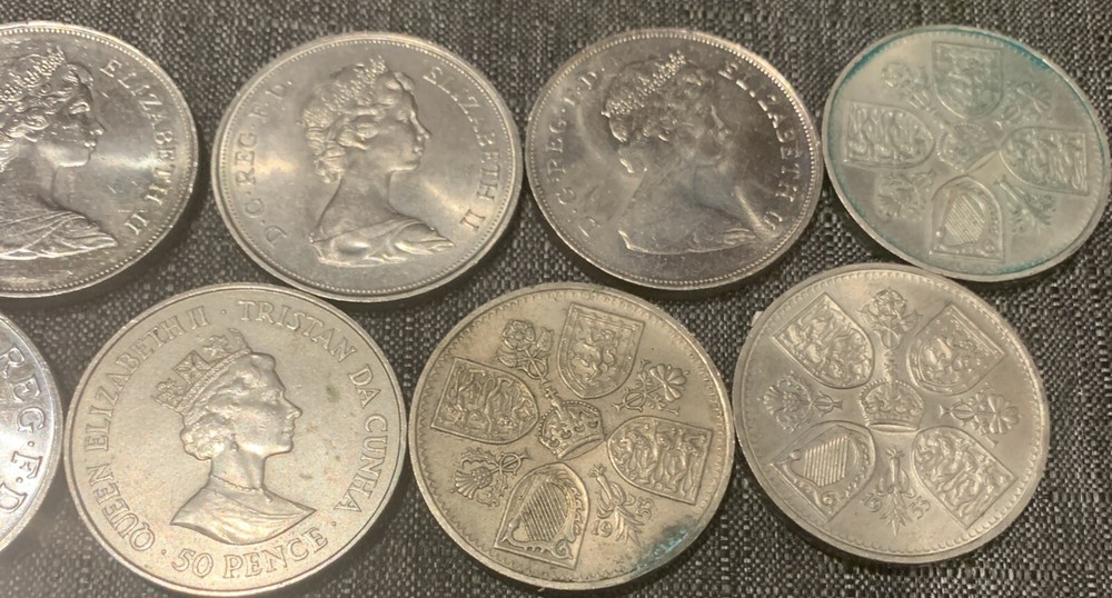 Crown Coins And Another7+1