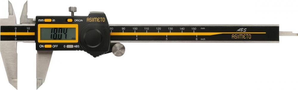 0-6" Absolute Digital Caliper - Asimeto #7307563