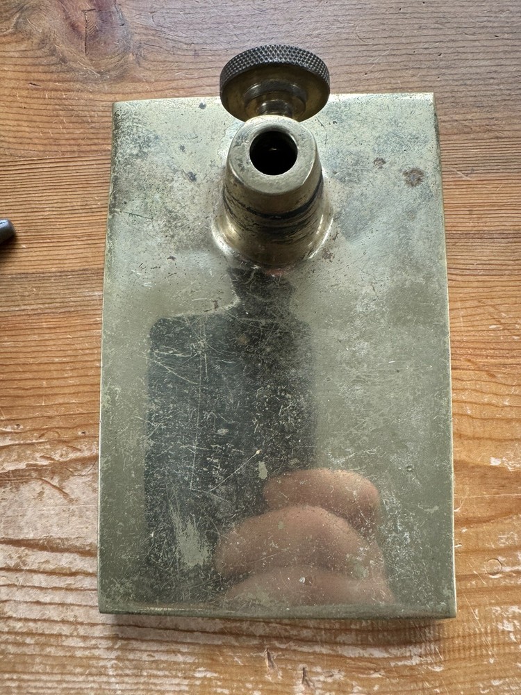 HMH API Fly Tying Vise W/ Brass Base ( J. Weaver & Son ) Engraved