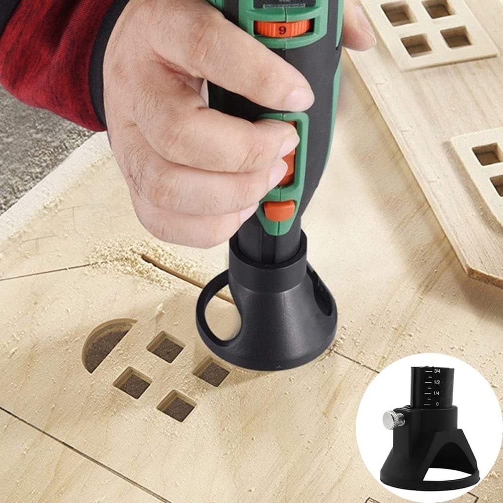 2-Pack Practical Rotary Tool Attachment - Enhance Your Woodworking Projects
