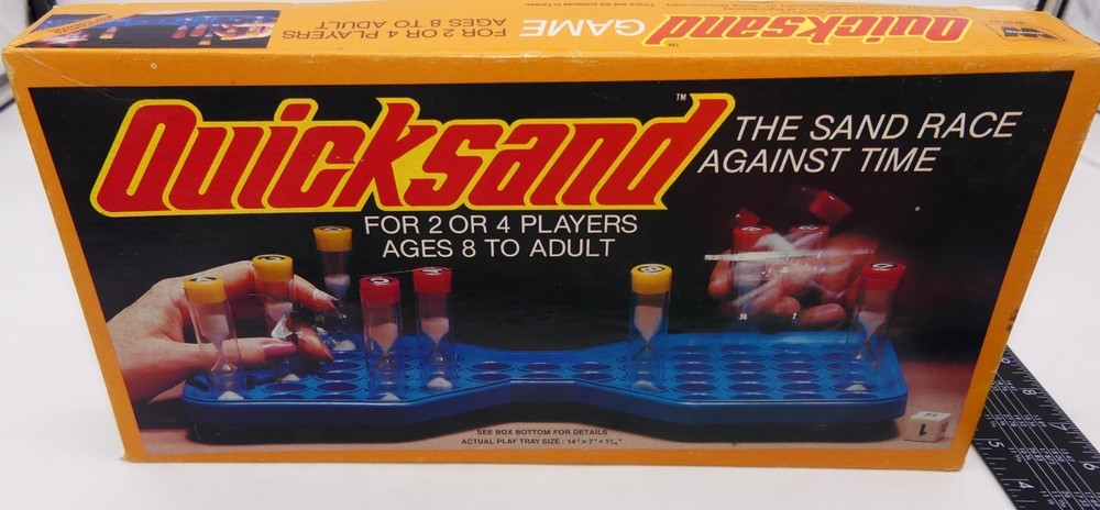 1981 Quicksand Board Game Replacement Part Only Whitman